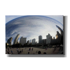 'The Bean Chicago' by Debra Van Swearingen, Canvas Wall Art,18x12x1.1x0,26x18x1.1x0,40x26x1.74x0,60x40x1.74x0