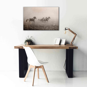 'Painted Horses on the Run' by Debra Van Swearingen, Canvas Wall Art,40 x 26