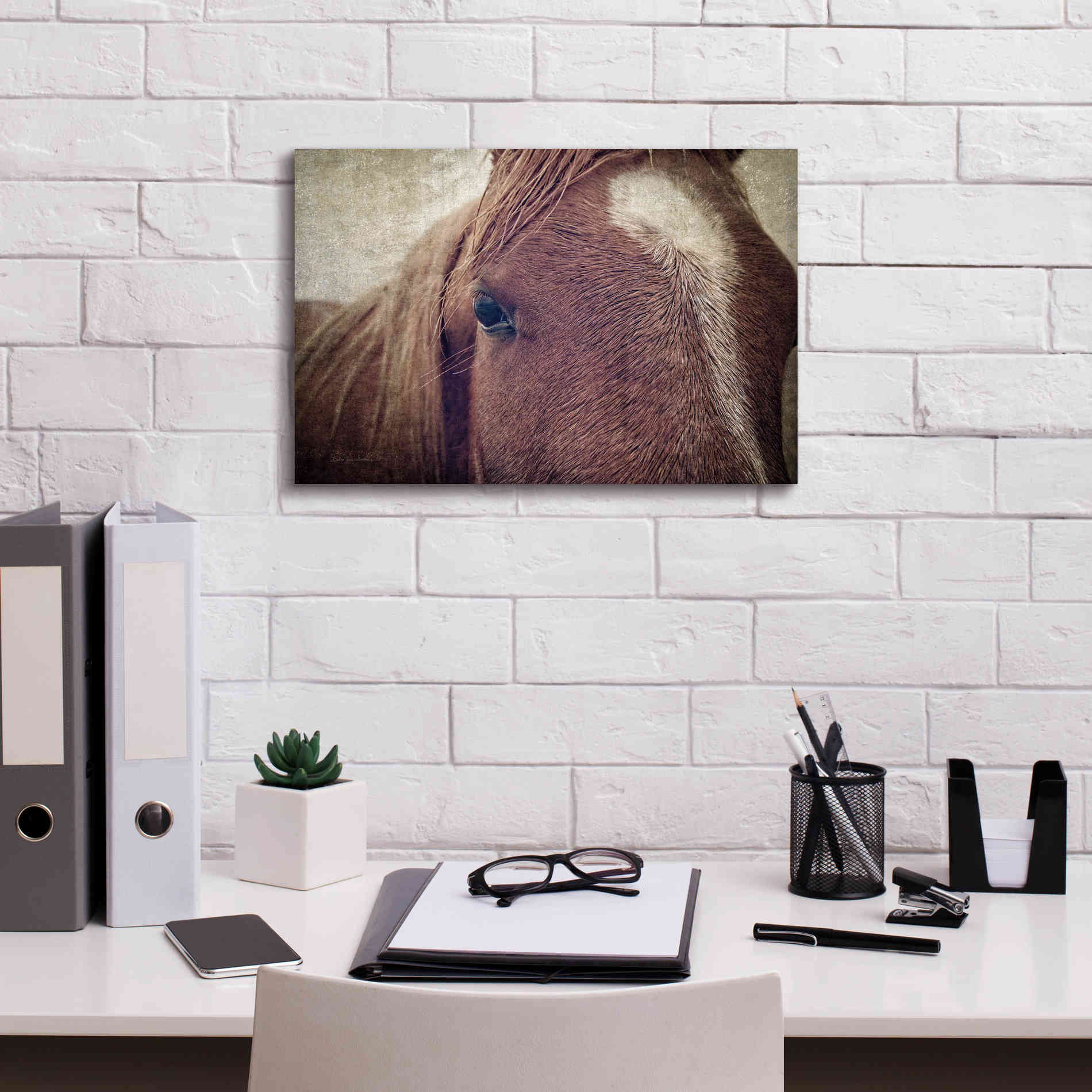 'Dew Lashes' by Debra Van Swearingen, Canvas Wall Art,18 x 12