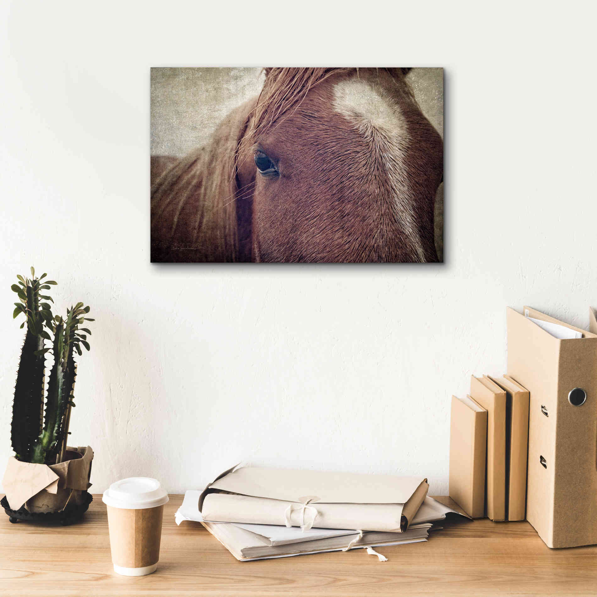 'Dew Lashes' by Debra Van Swearingen, Canvas Wall Art,18 x 12