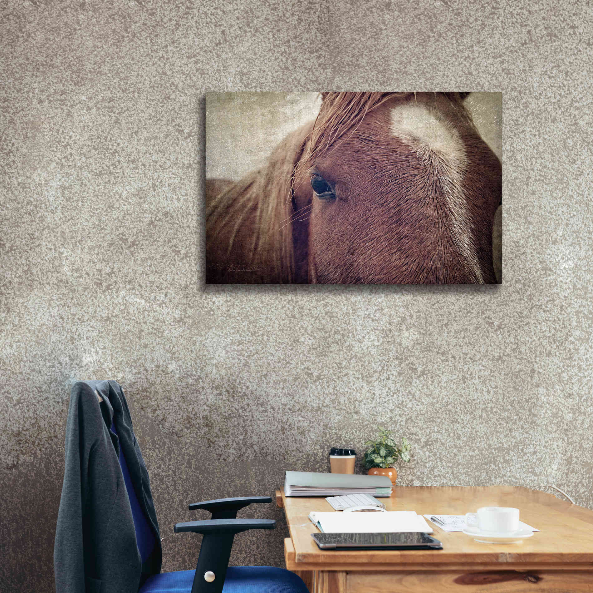 'Dew Lashes' by Debra Van Swearingen, Canvas Wall Art,40 x 26