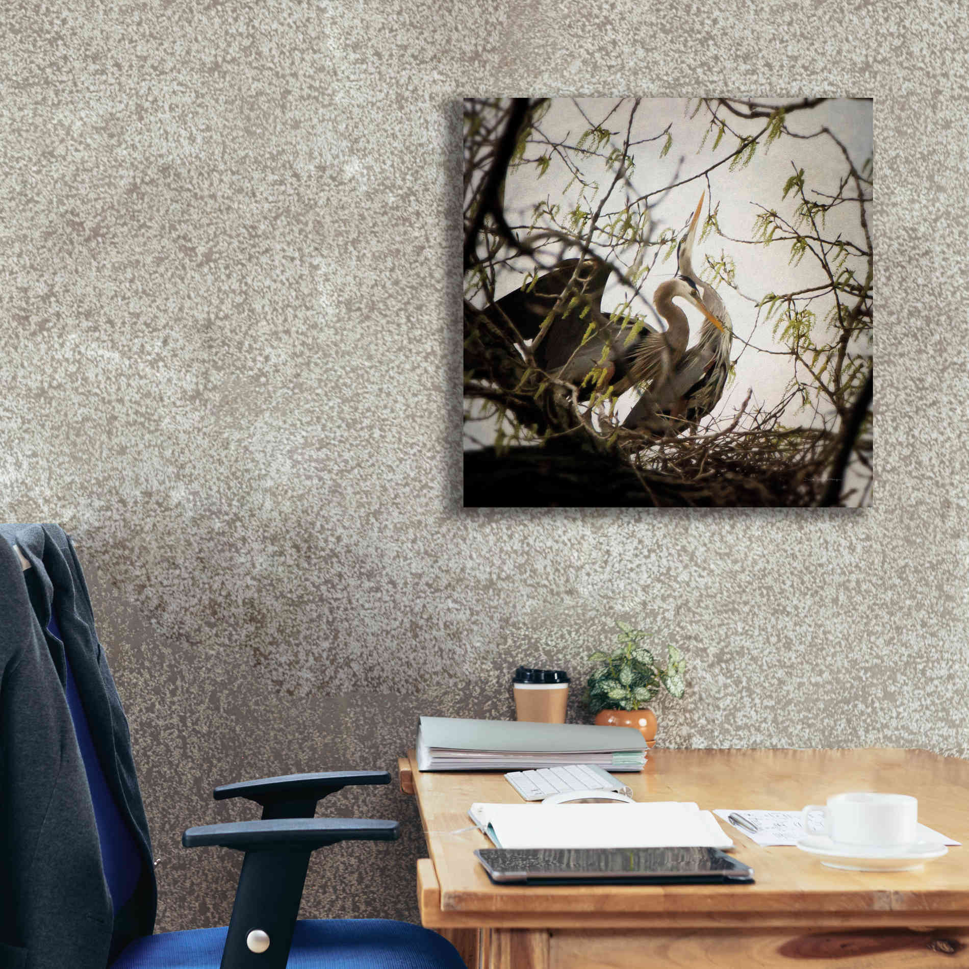 'Connection' by Debra Van Swearingen, Canvas Wall Art,26 x 26