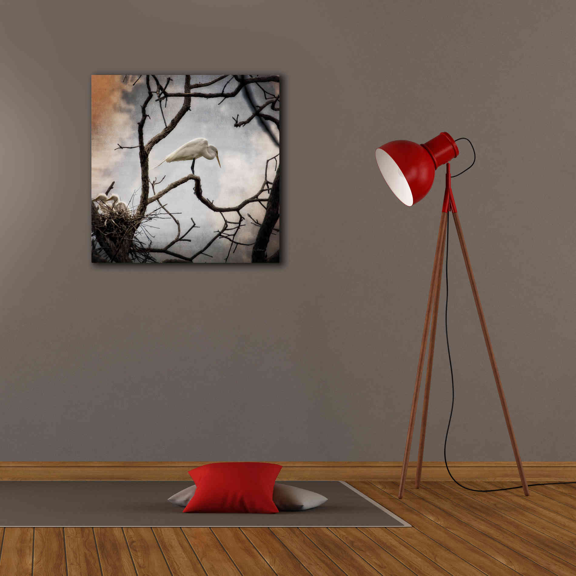 'Respite' by Debra Van Swearingen, Canvas Wall Art,26 x 26