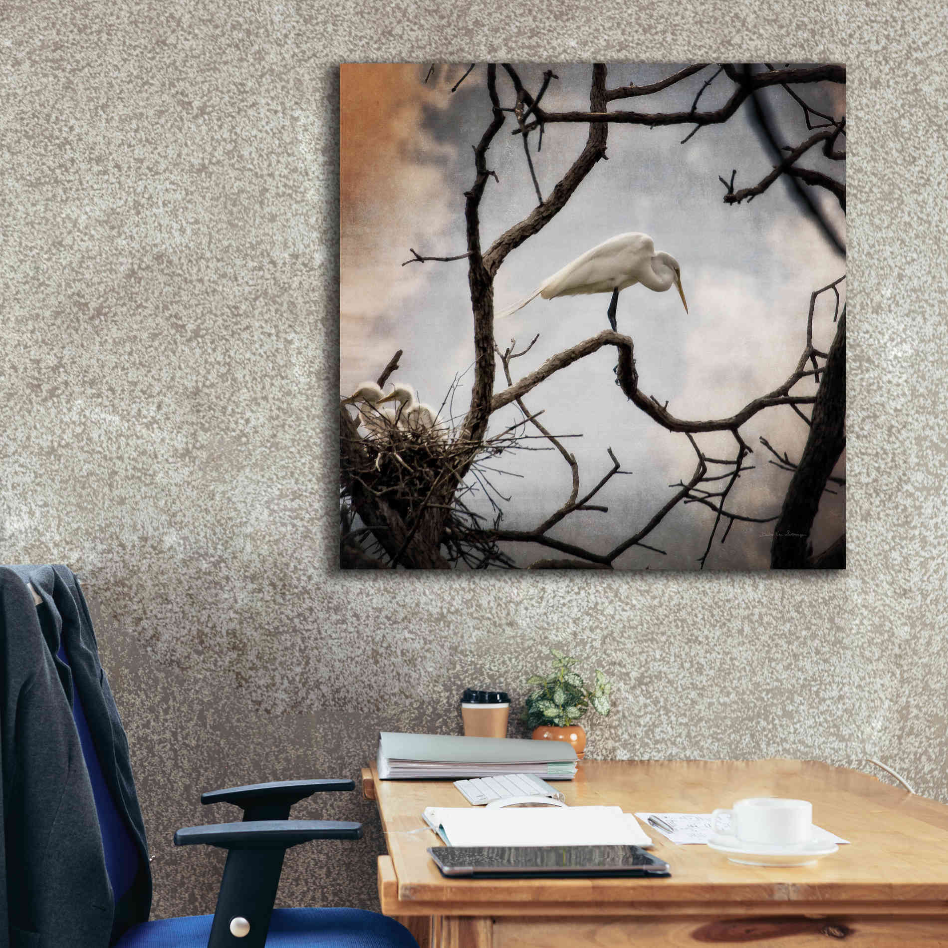 'Respite' by Debra Van Swearingen, Canvas Wall Art,37 x 37