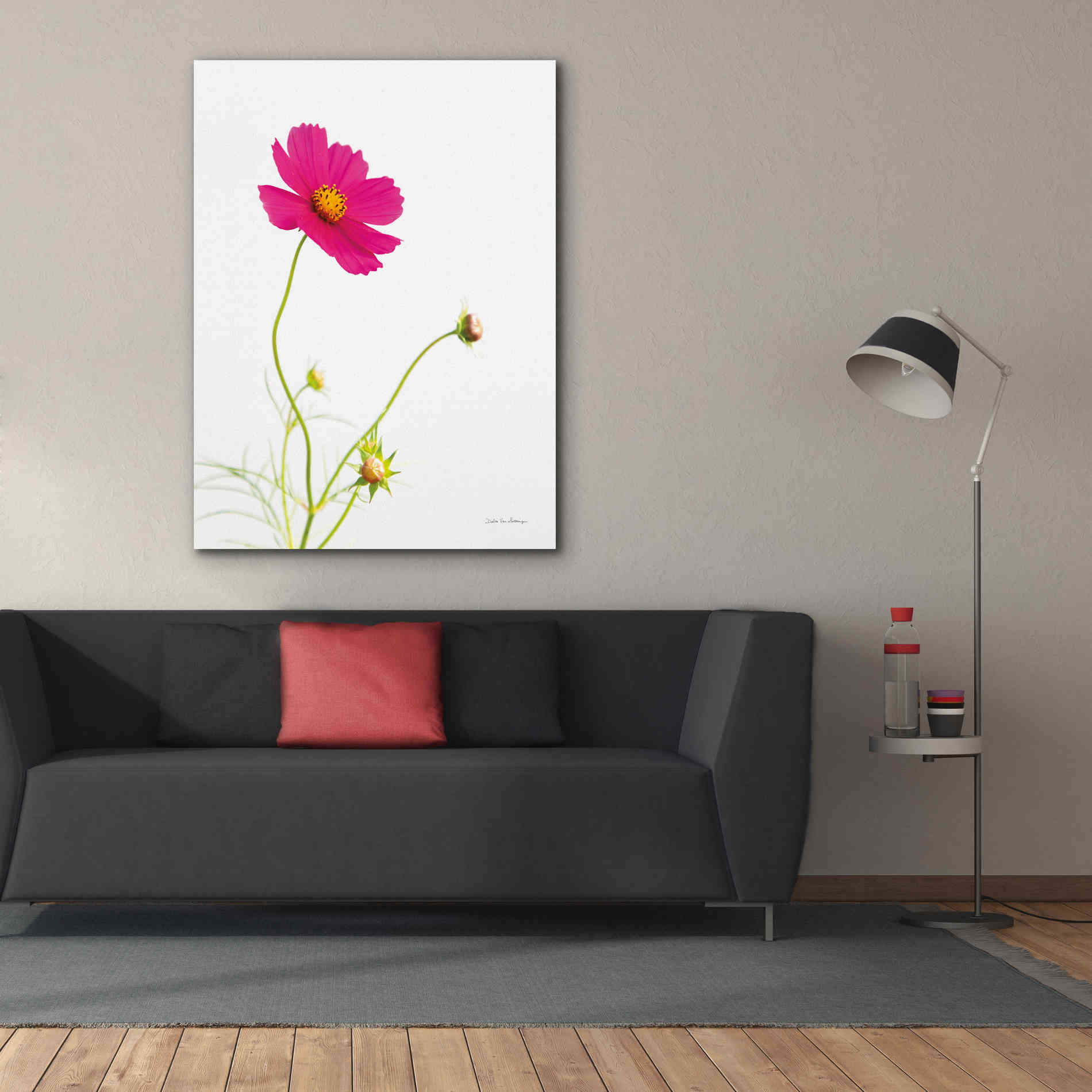 'Magenta Cosmos I' by Debra Van Swearingen, Canvas Wall Art,40 x 54