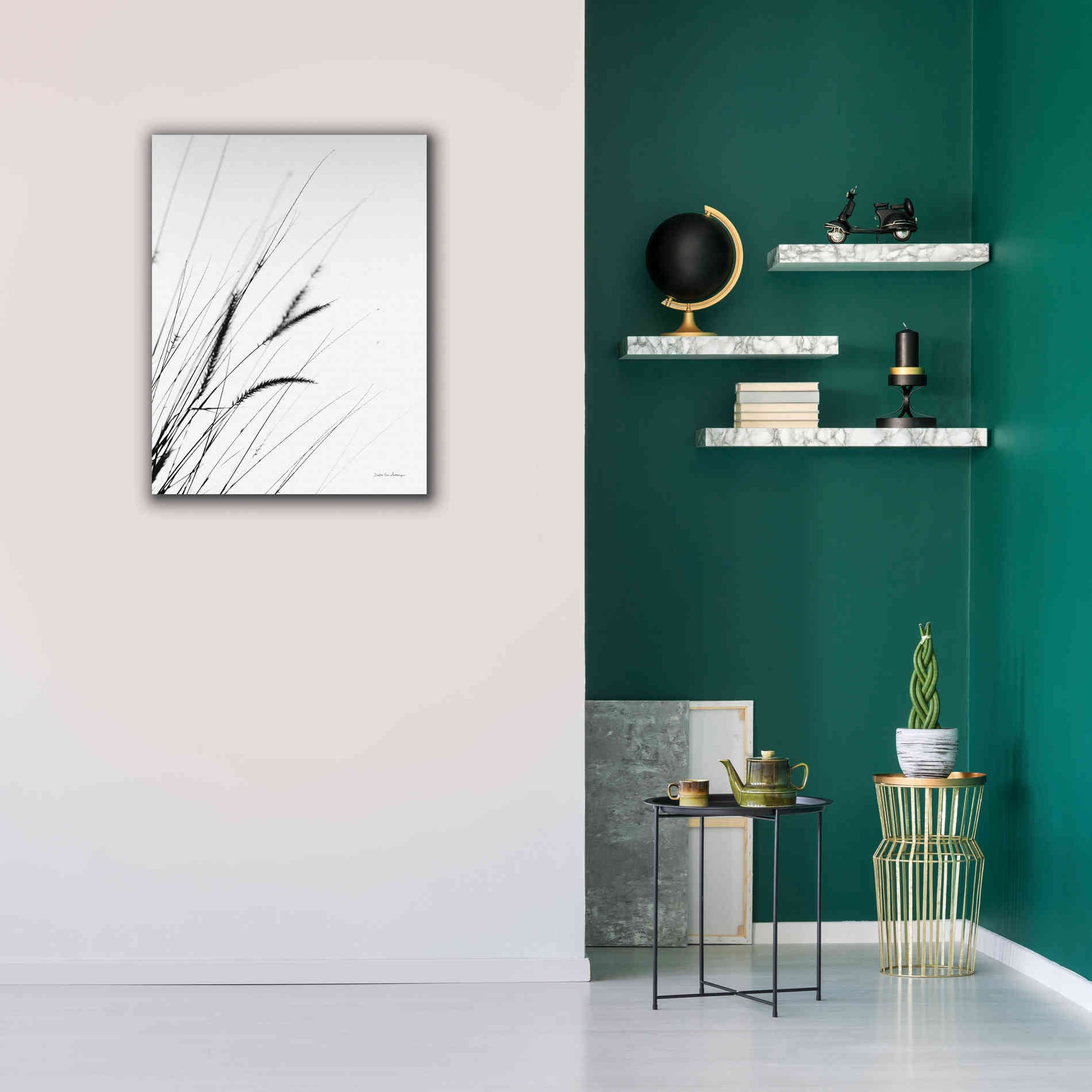 'Field Grasses I White' by Debra Van Swearingen, Canvas Wall Art,26 x 34