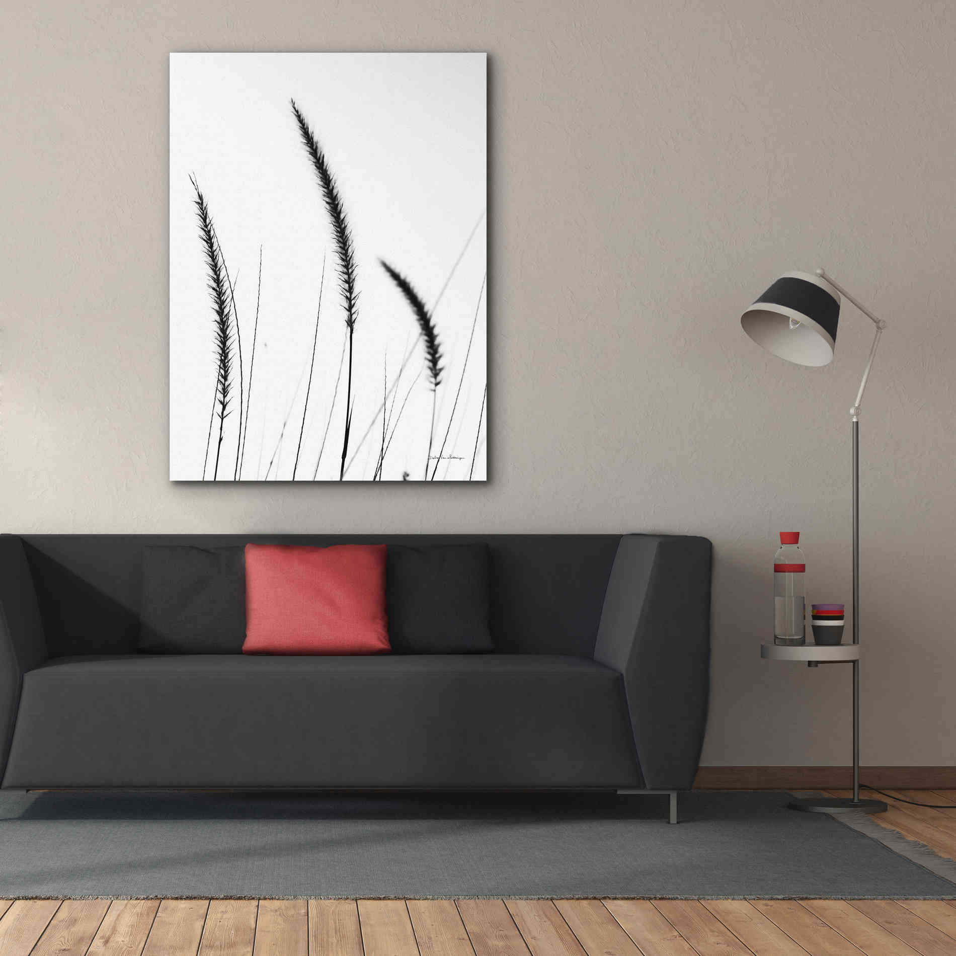 'Field Grasses IV White' by Debra Van Swearingen, Canvas Wall Art,40 x 54