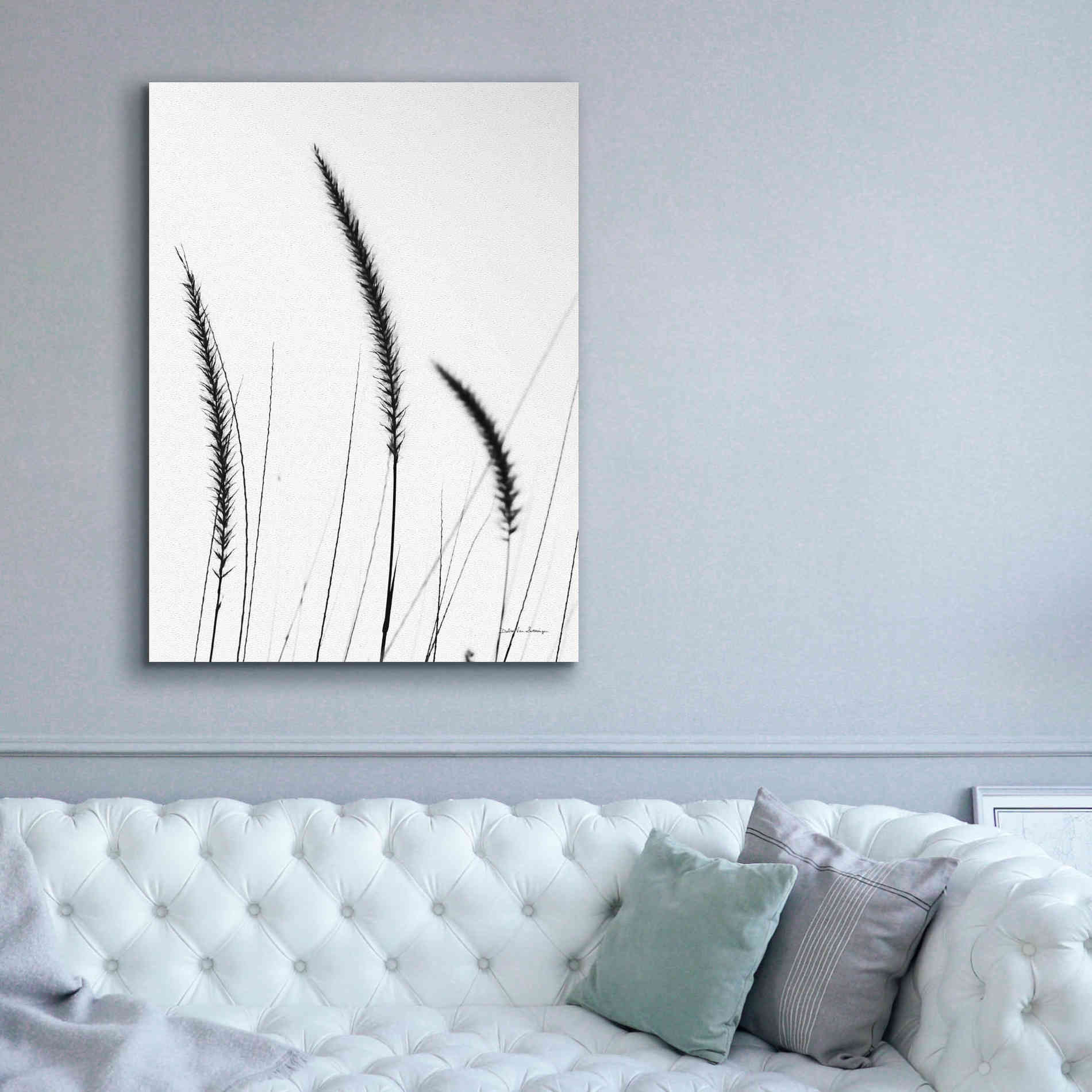 'Field Grasses IV White' by Debra Van Swearingen, Canvas Wall Art,40 x 54