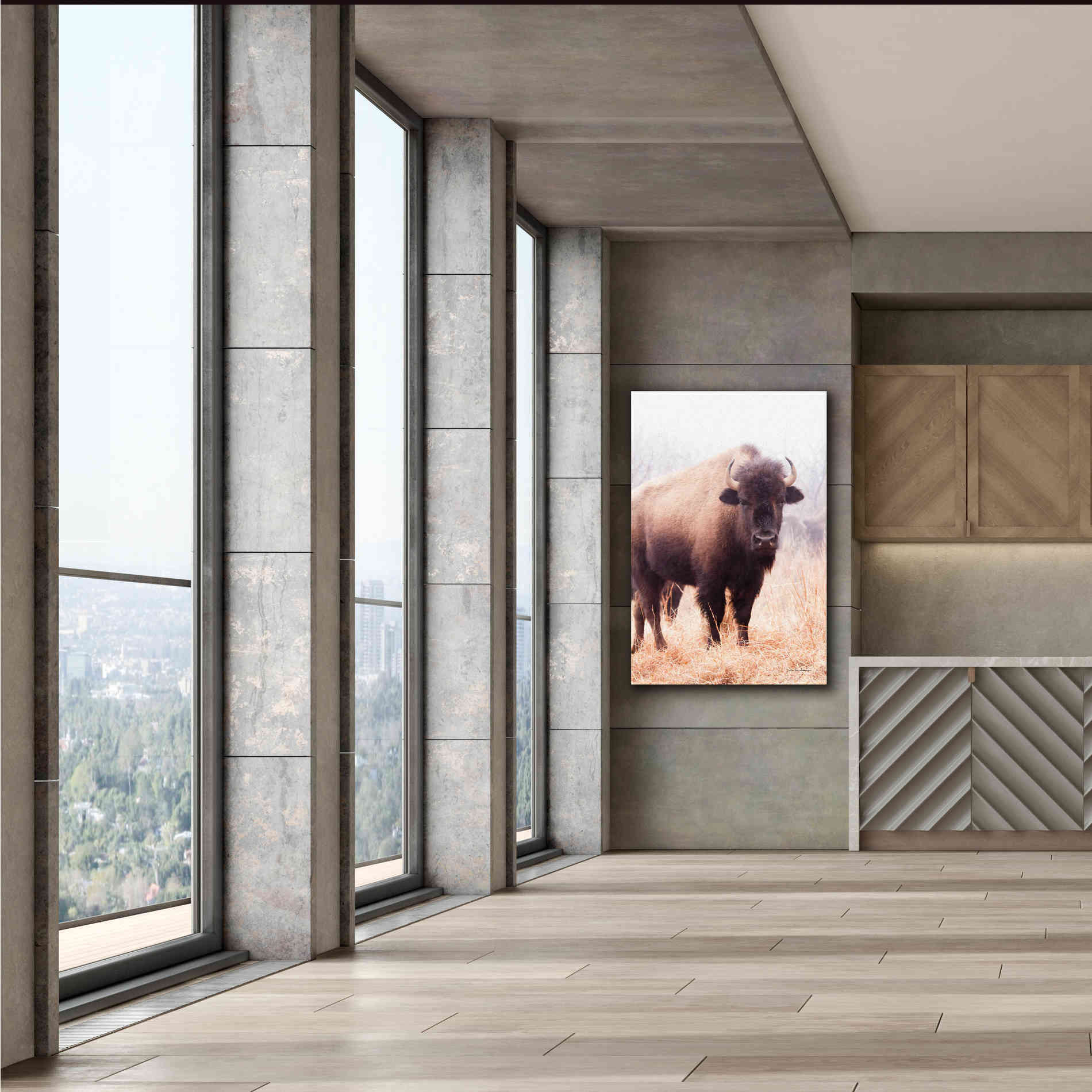 'American Bison V' by Debra Van Swearingen, Canvas Wall Art,40 x 60