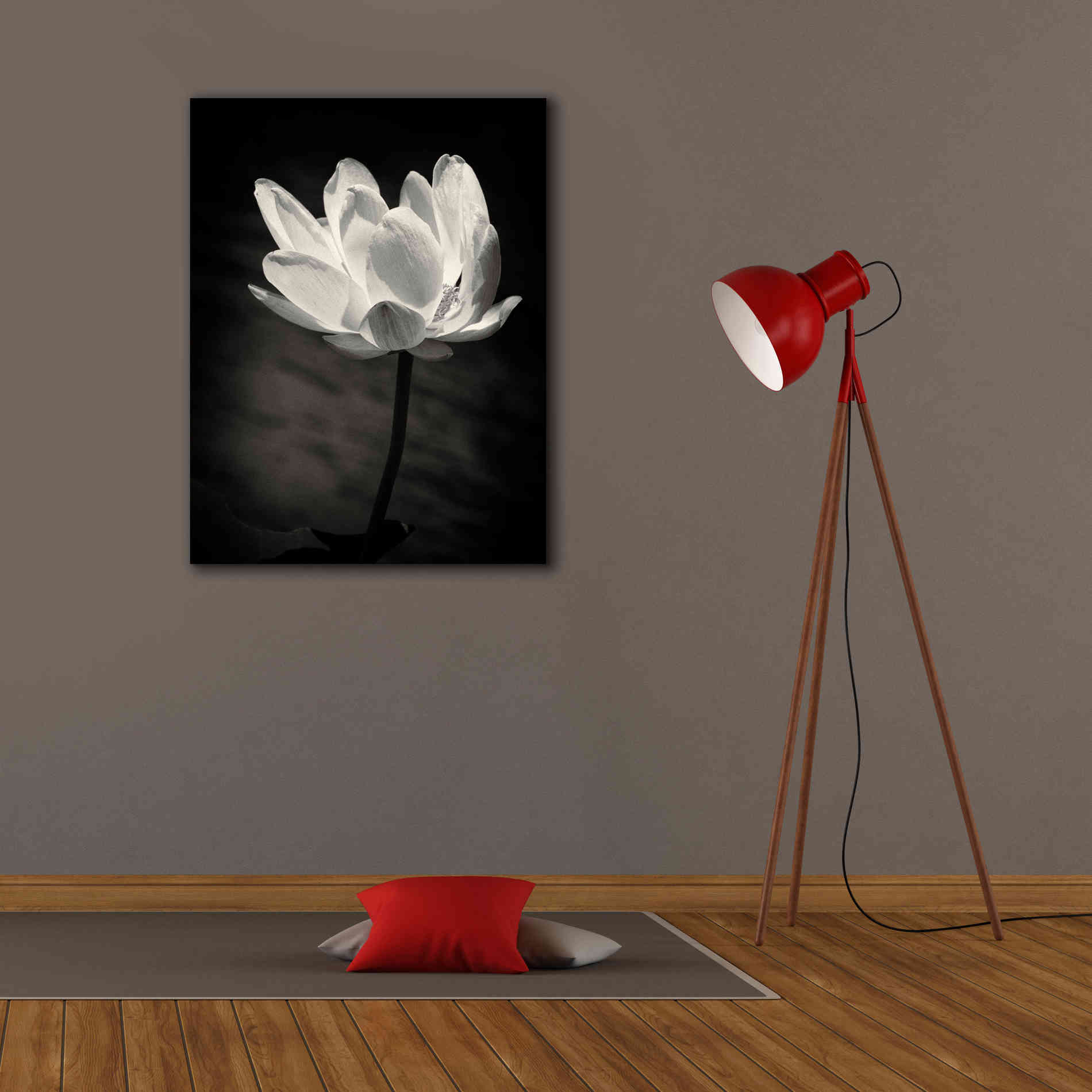 'Lotus Flower X' by Debra Van Swearingen, Canvas Wall Art,26 x 34