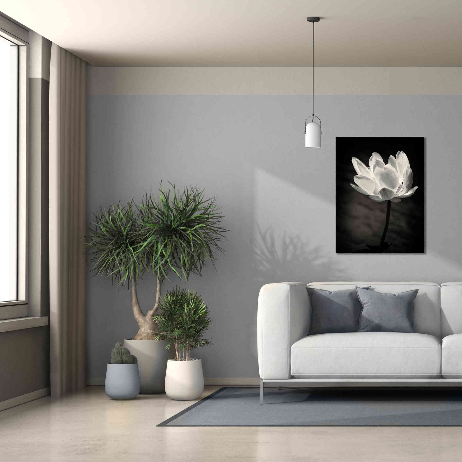 'Lotus Flower X' by Debra Van Swearingen, Canvas Wall Art,26 x 34