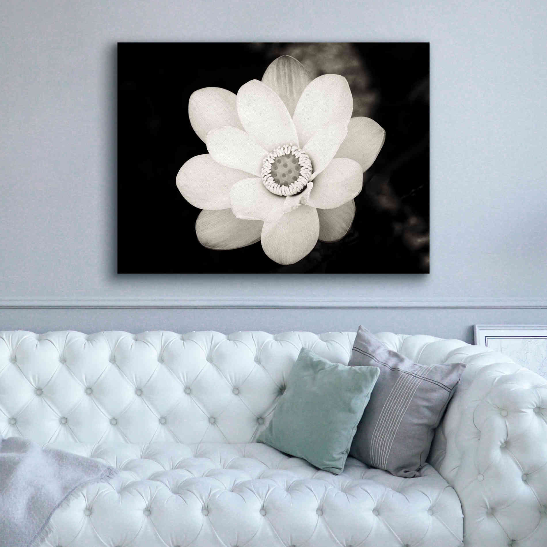 'Lotus Flower III' by Debra Van Swearingen, Canvas Wall Art,54 x 40