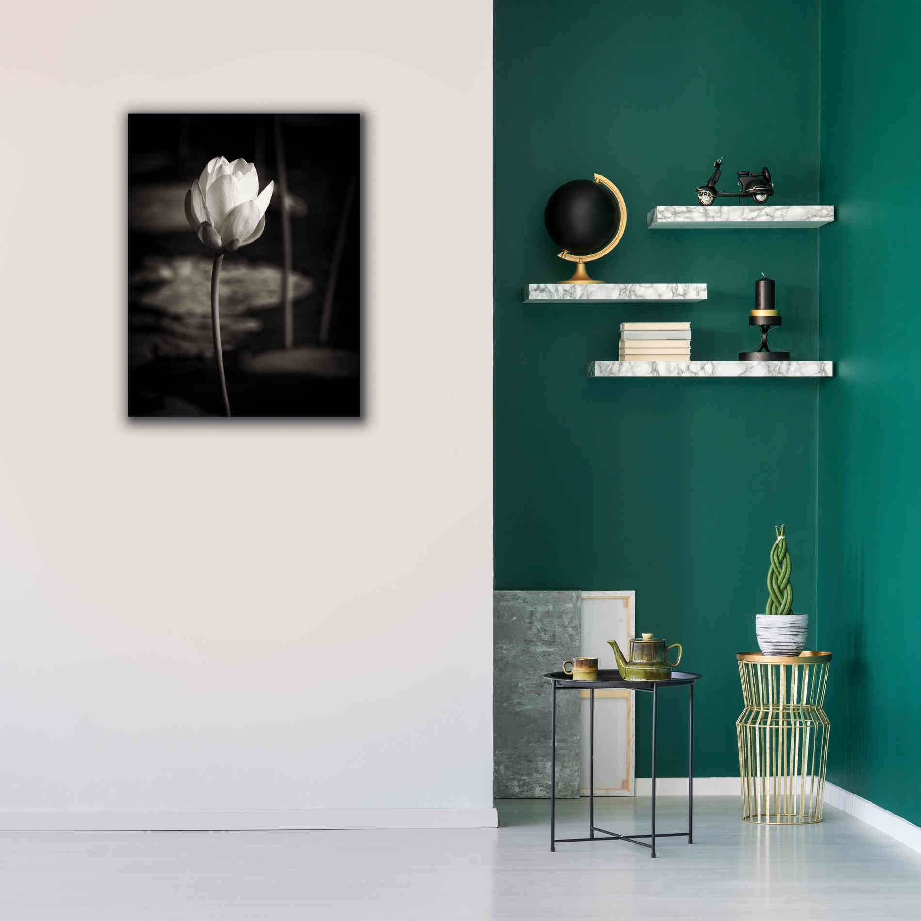 'Lotus Flower VI' by Debra Van Swearingen, Canvas Wall Art,26 x 34