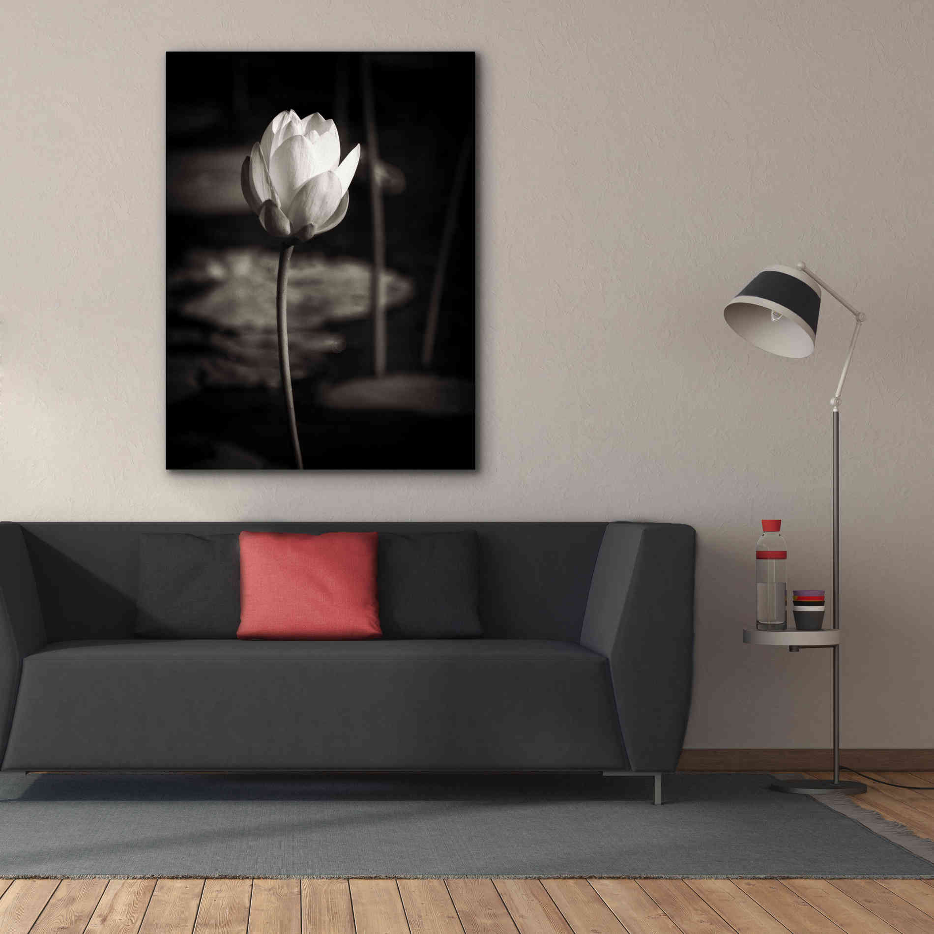 'Lotus Flower VI' by Debra Van Swearingen, Canvas Wall Art,40 x 54