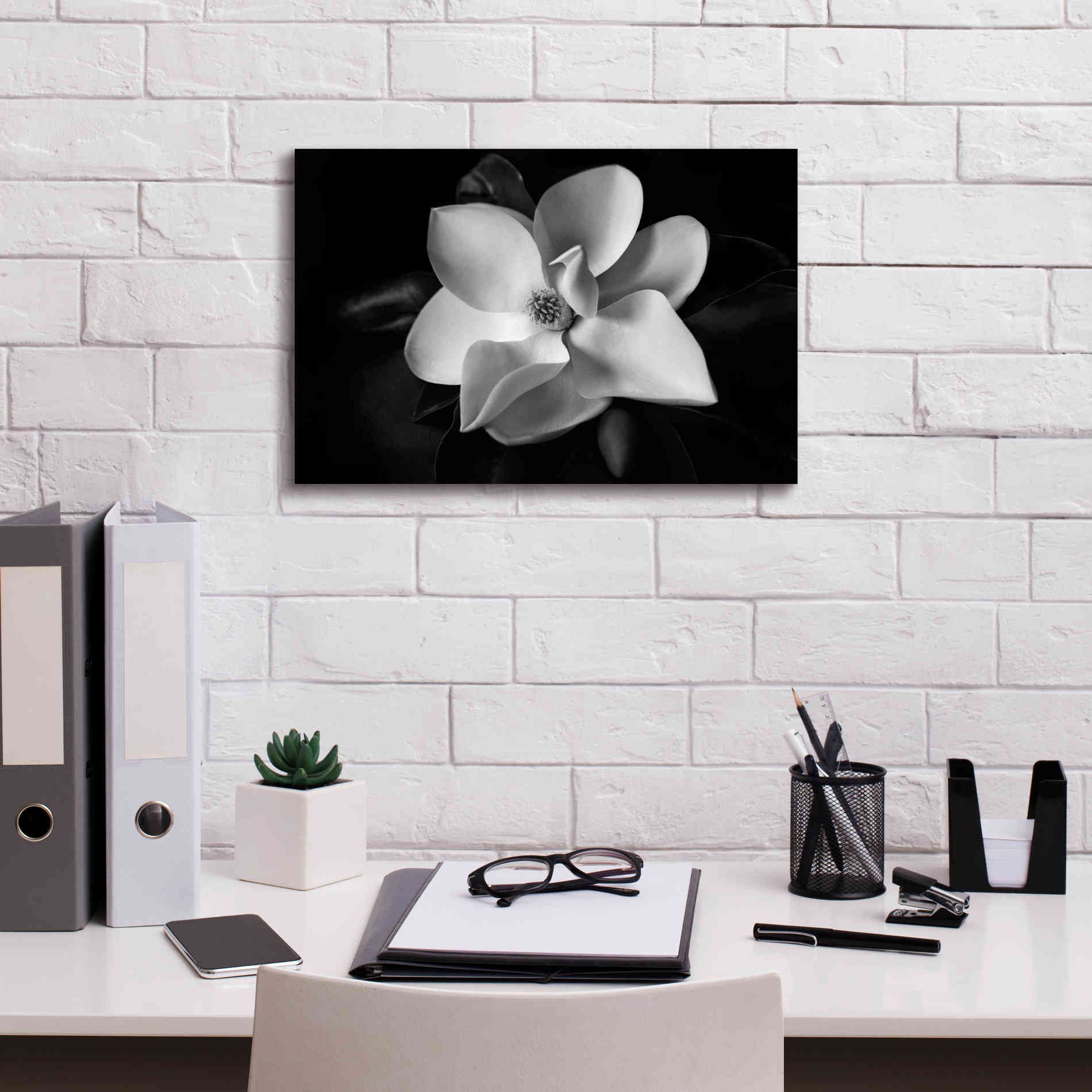 'SID14511_Magnolia' by Debra Van Swearingen, Canvas Wall Art,18 x 12