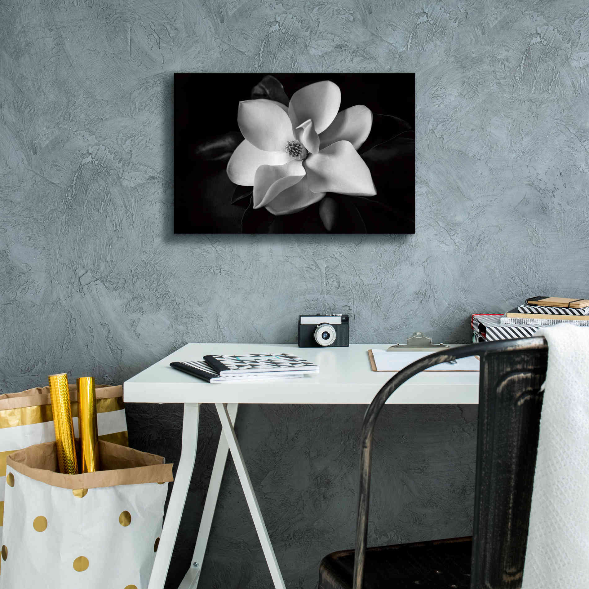 'SID14511_Magnolia' by Debra Van Swearingen, Canvas Wall Art,18 x 12