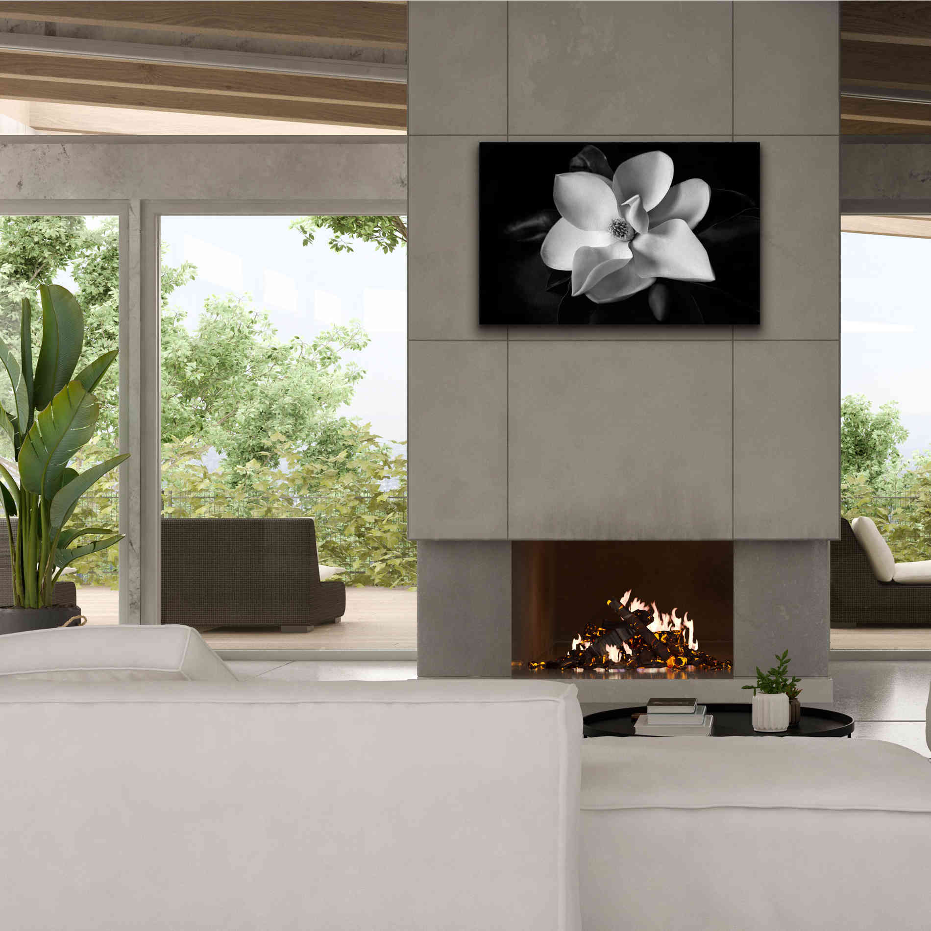 'SID14511_Magnolia' by Debra Van Swearingen, Canvas Wall Art,40 x 26