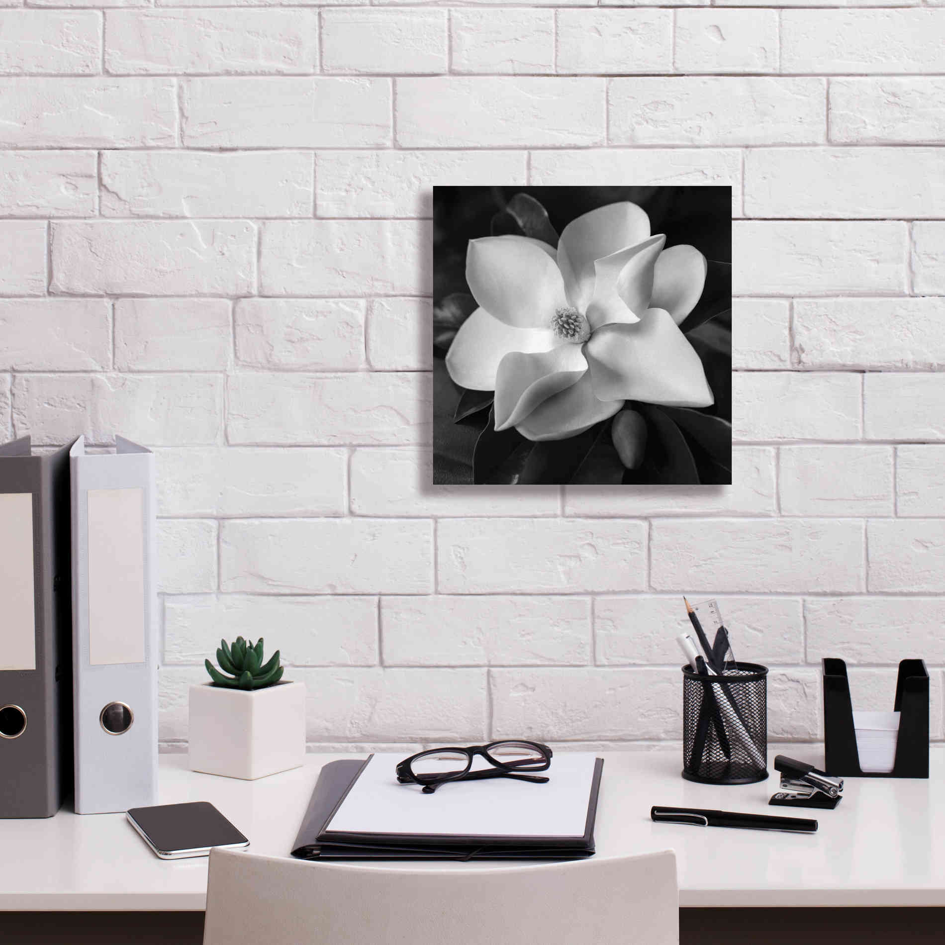 'Magnolia' by Debra Van Swearingen, Canvas Wall Art,12 x 12