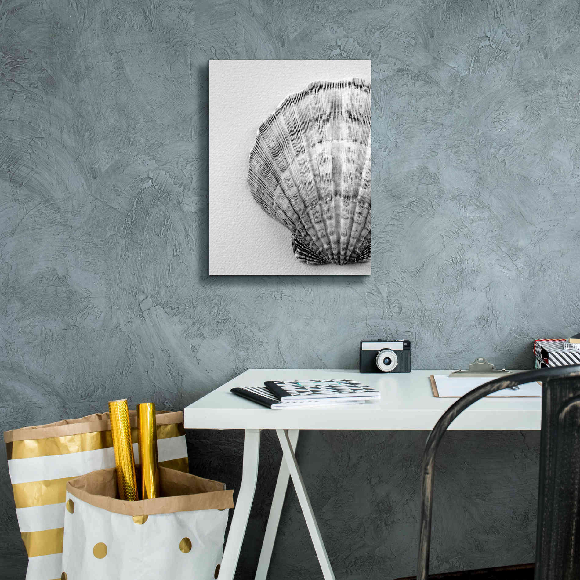 'On The Half Shell' by Debra Van Swearingen, Canvas Wall Art,12 x 16