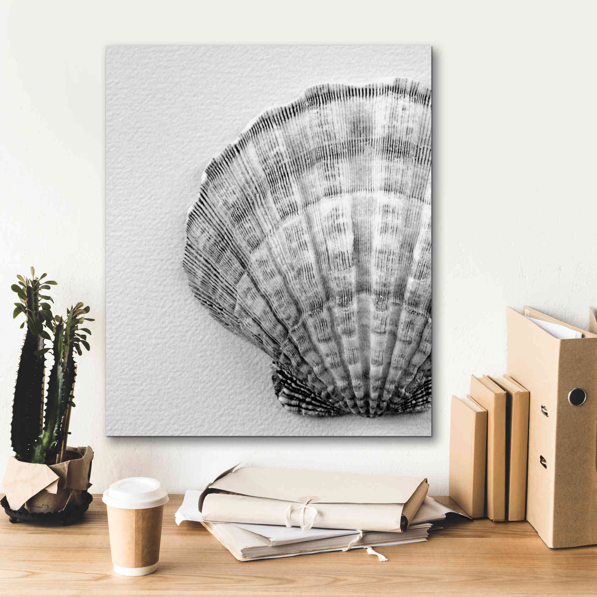 'On The Half Shell' by Debra Van Swearingen, Canvas Wall Art,20 x 24