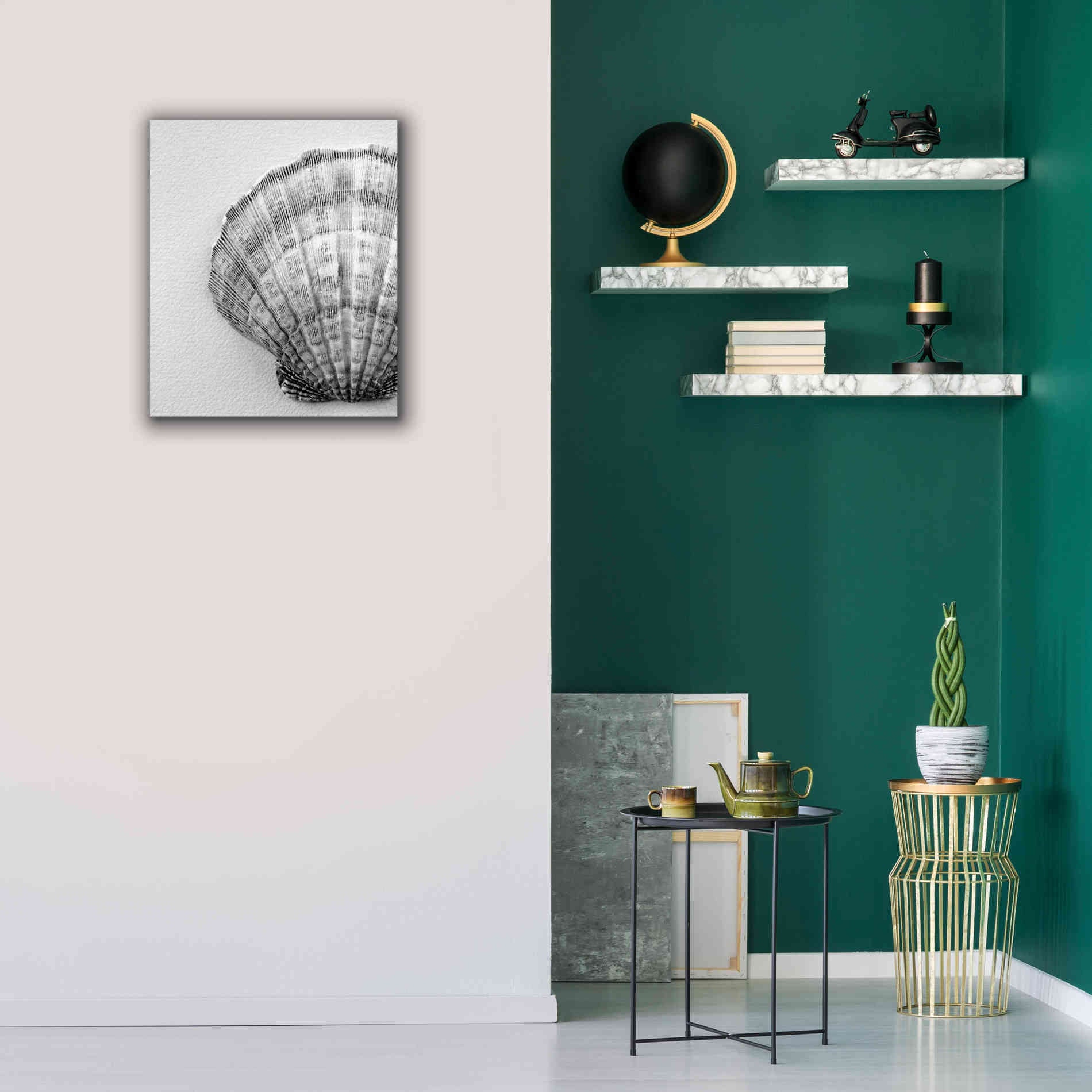 'On The Half Shell' by Debra Van Swearingen, Canvas Wall Art,20 x 24