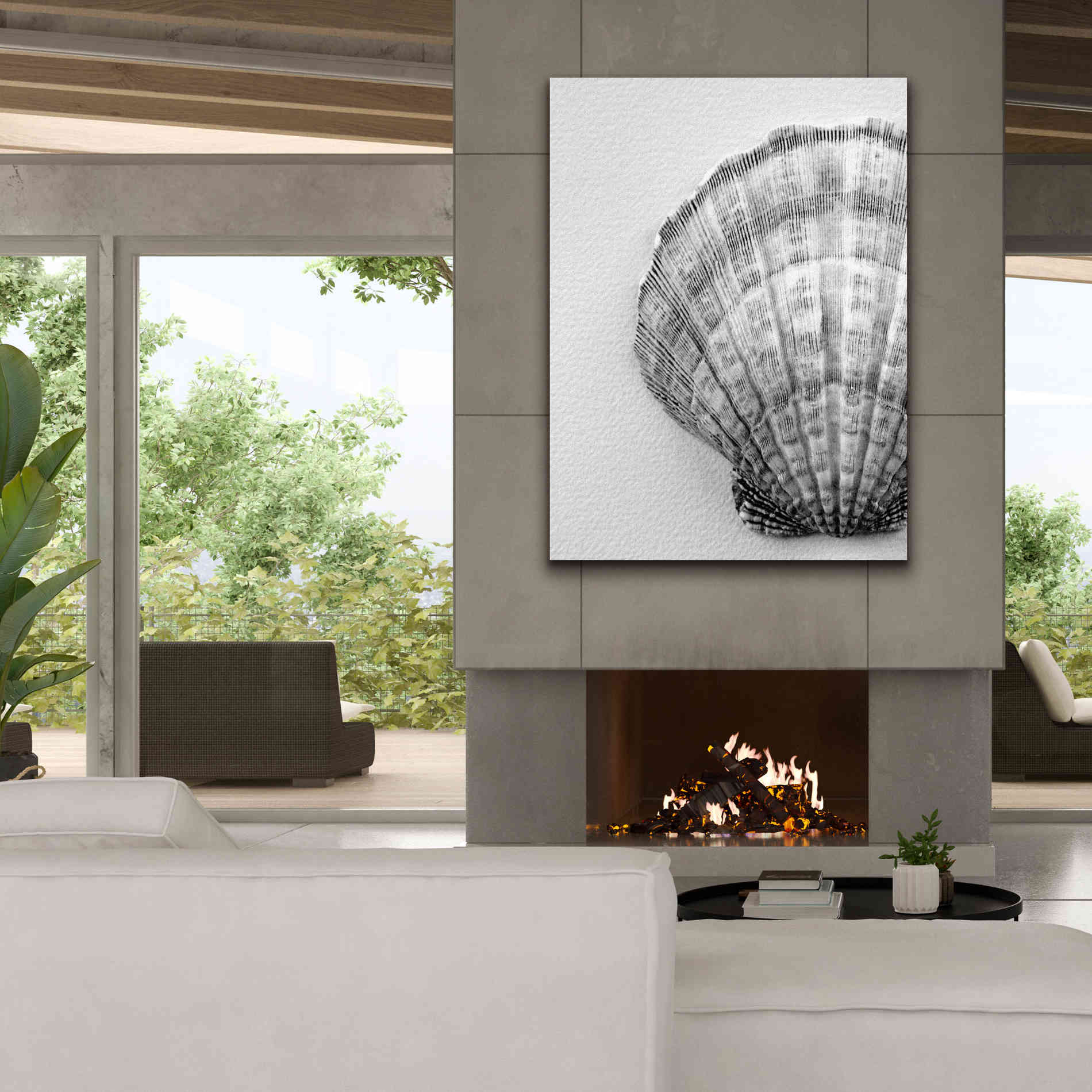 'On The Half Shell' by Debra Van Swearingen, Canvas Wall Art,40 x 54