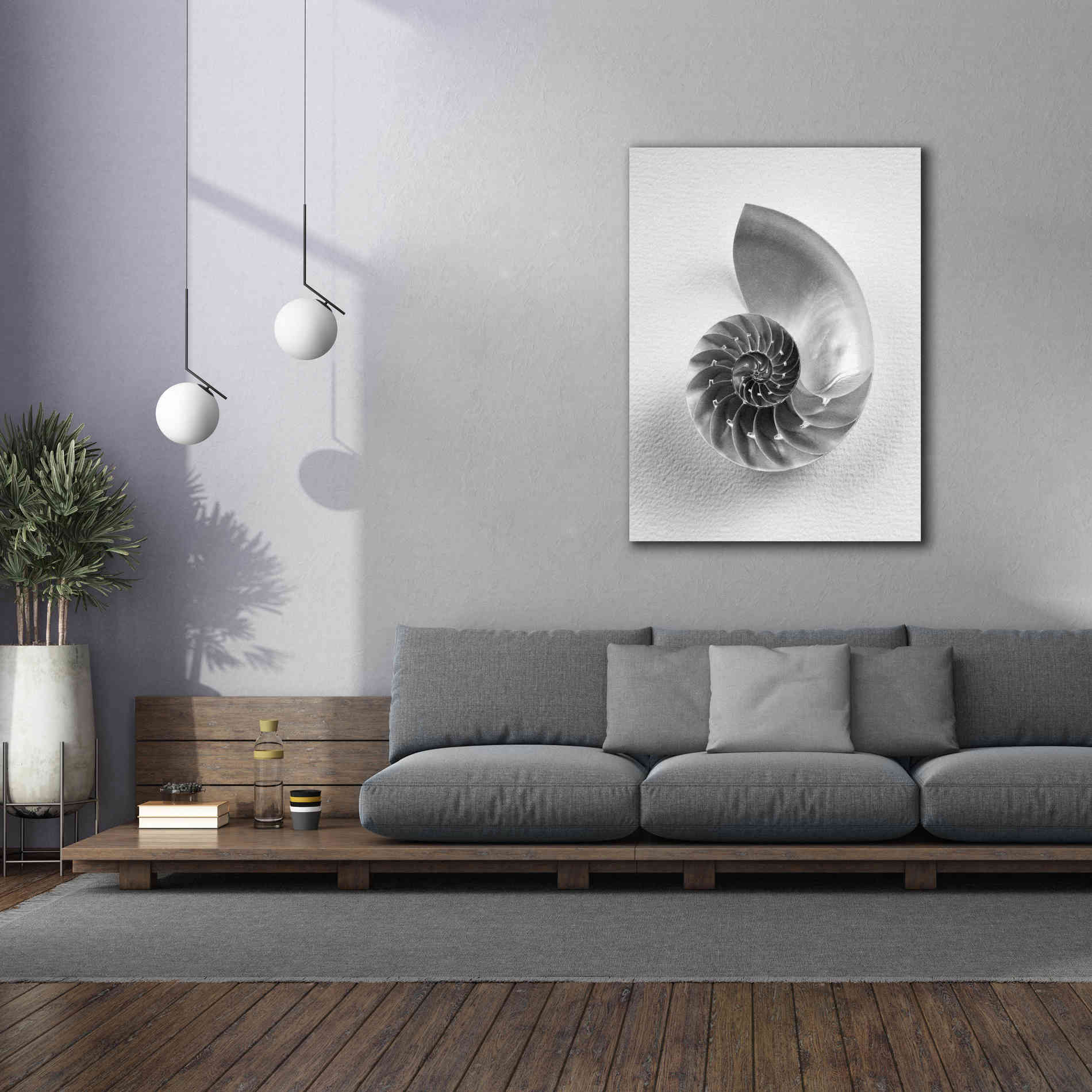 'Nautilus 4' by Debra Van Swearingen, Canvas Wall Art,40 x 54