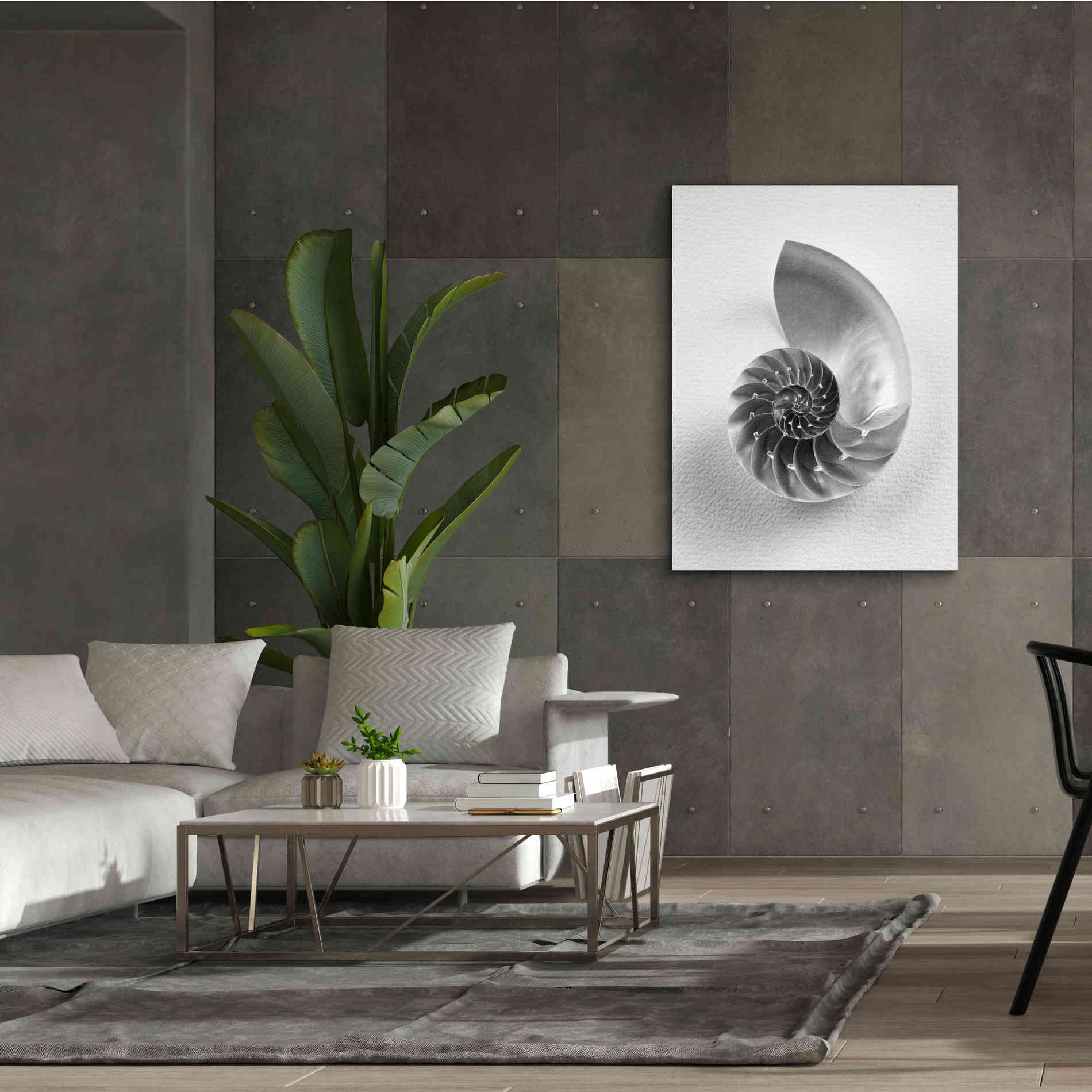 'Nautilus 4' by Debra Van Swearingen, Canvas Wall Art,40 x 54