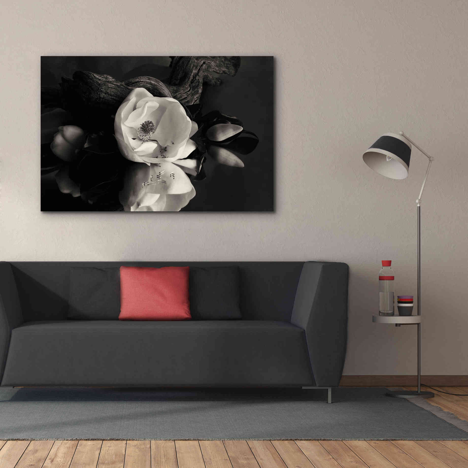 'Magnolia and Driftwood I' by Debra Van Swearingen, Canvas Wall Art,60 x 40