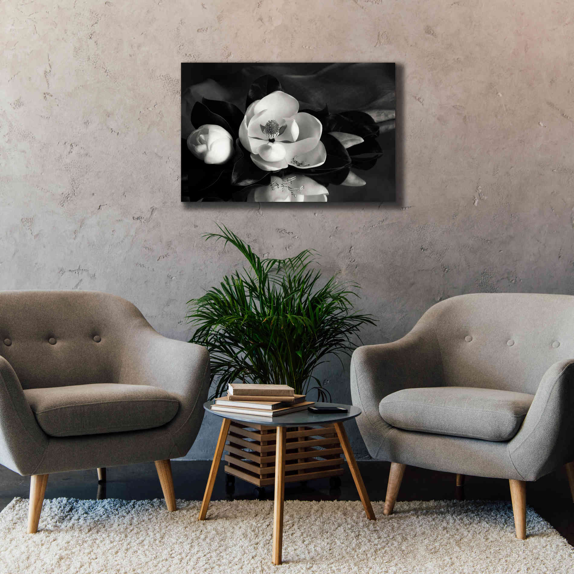 'Magnolia in Bloom' by Debra Van Swearingen, Canvas Wall Art,40 x 26