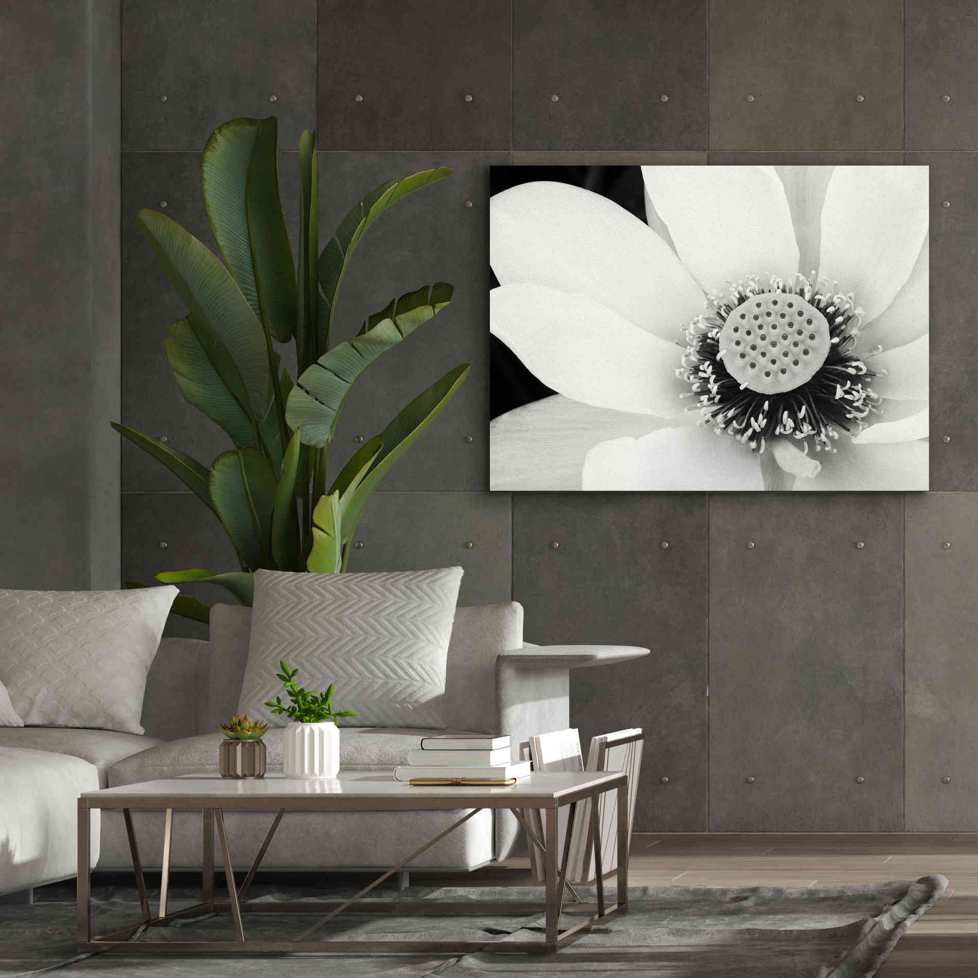 'Lotus Flower IV' by Debra Van Swearingen, Canvas Wall Art,54 x 40