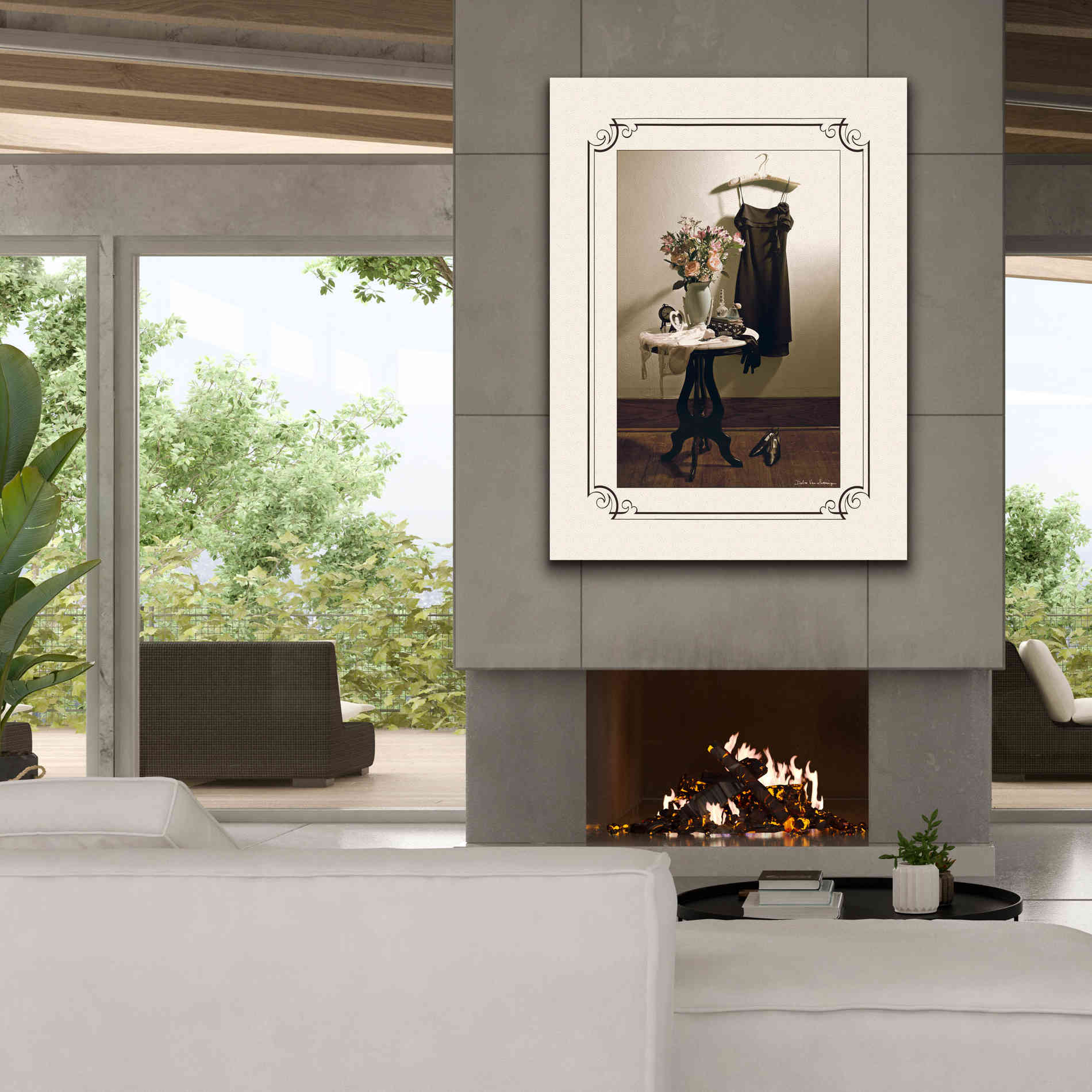 'Anticipation Hers' by Debra Van Swearingen, Canvas Wall Art,40 x 54