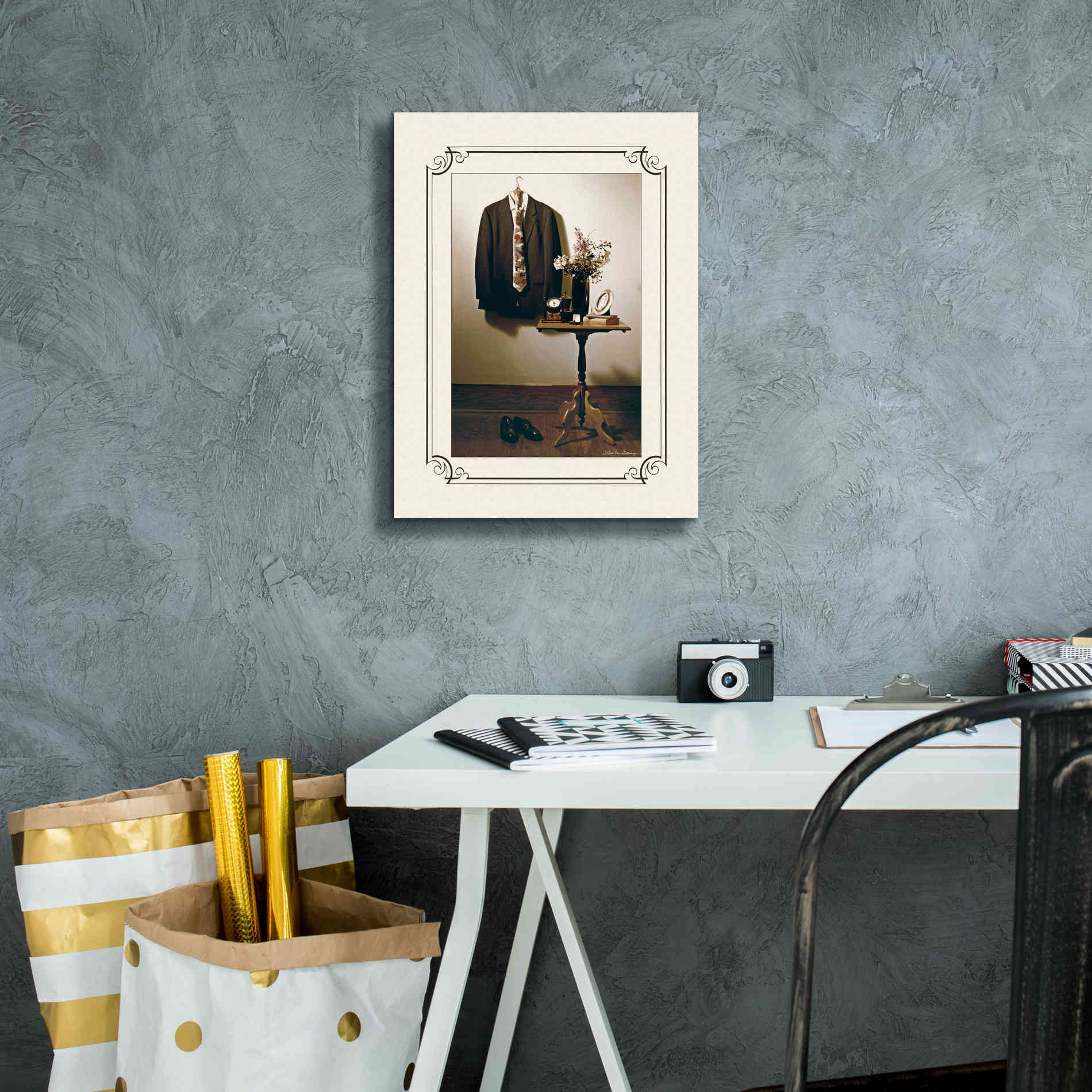 'Anticipation Him' by Debra Van Swearingen, Canvas Wall Art,12 x 16