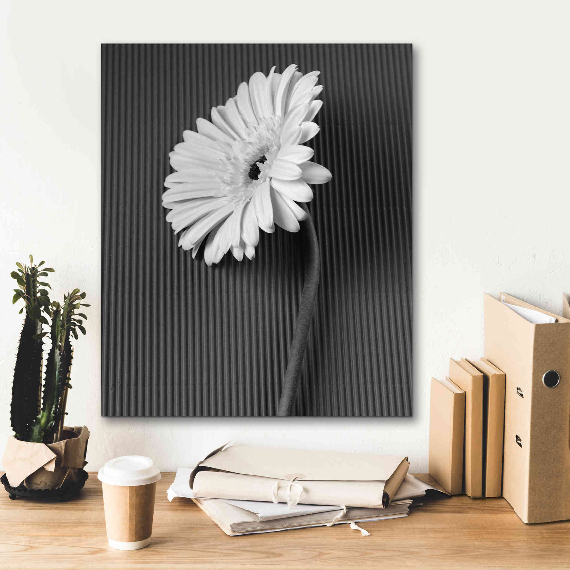 'Fresh Cut Daisy II' by Debra Van Swearingen, Canvas Wall Art,20 x 24