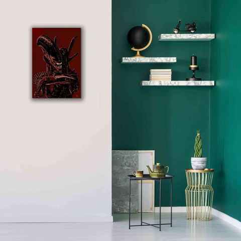 Image of 'Alien' by Giuseppe Cristiano, Canvas Wall Art,18 x 26