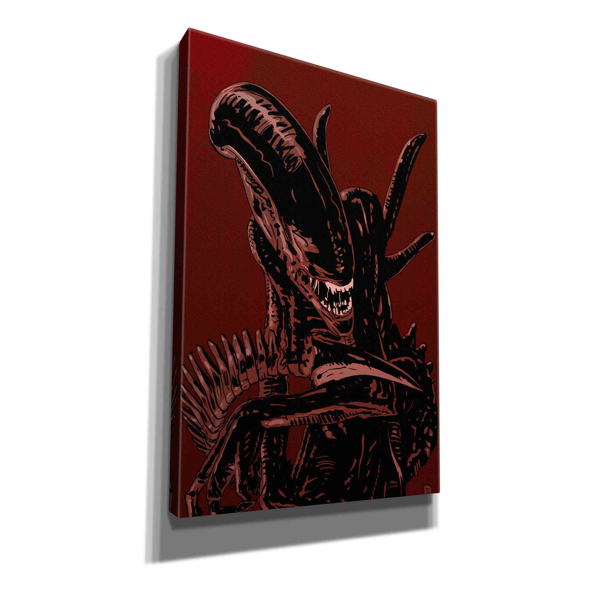 'Alien' by Giuseppe Cristiano, Canvas Wall Art