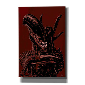 'Alien' by Giuseppe Cristiano, Canvas Wall Art