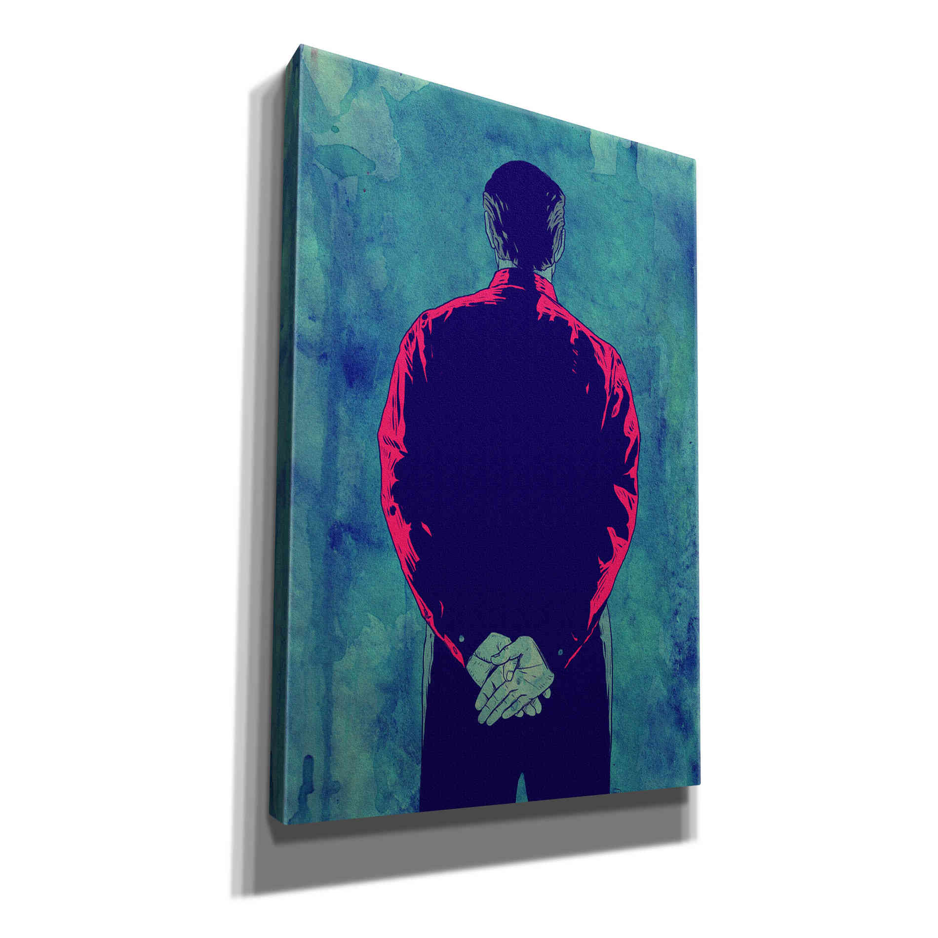'Back' by Giuseppe Cristiano, Canvas Wall Art