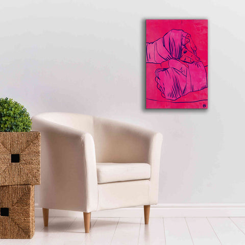 Image of 'Boxing Club 4' by Giuseppe Cristiano, Canvas Wall Art,18 x 26