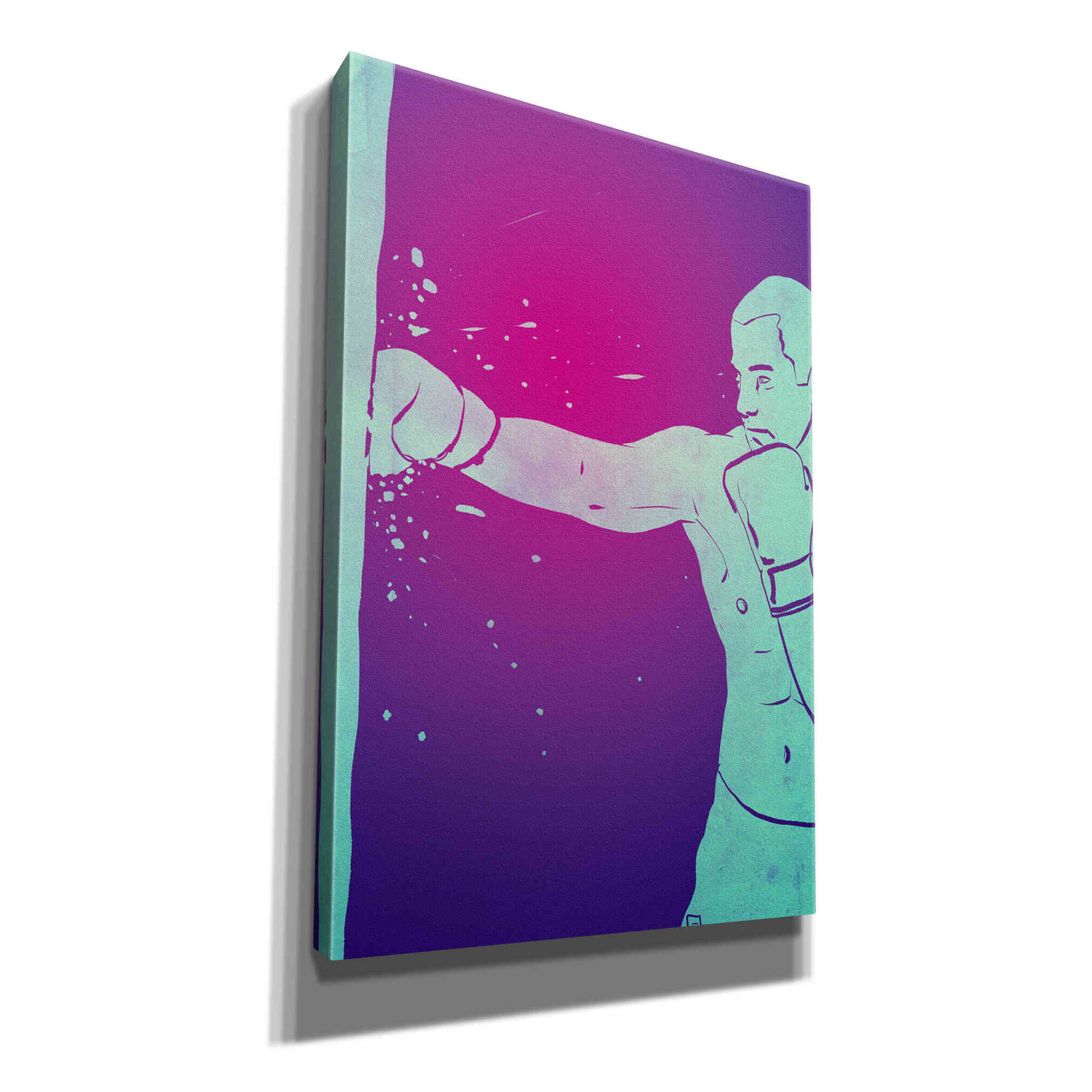 'Boxing Club 6' by Giuseppe Cristiano, Canvas Wall Art