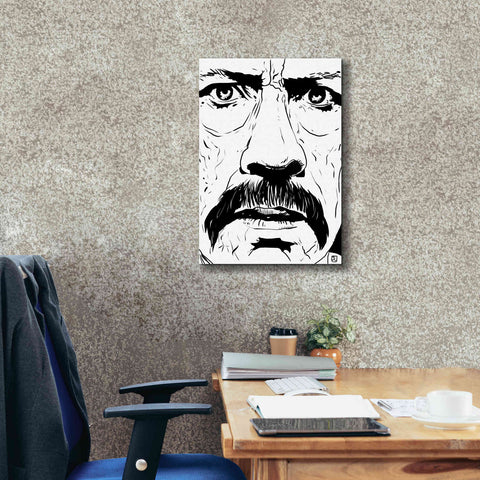 Image of 'Danny Trejo 2' by Giuseppe Cristiano, Canvas Wall Art,18 x 26