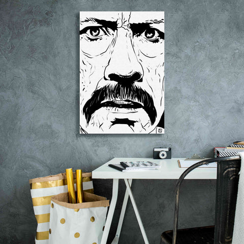 Image of 'Danny Trejo 2' by Giuseppe Cristiano, Canvas Wall Art,18 x 26