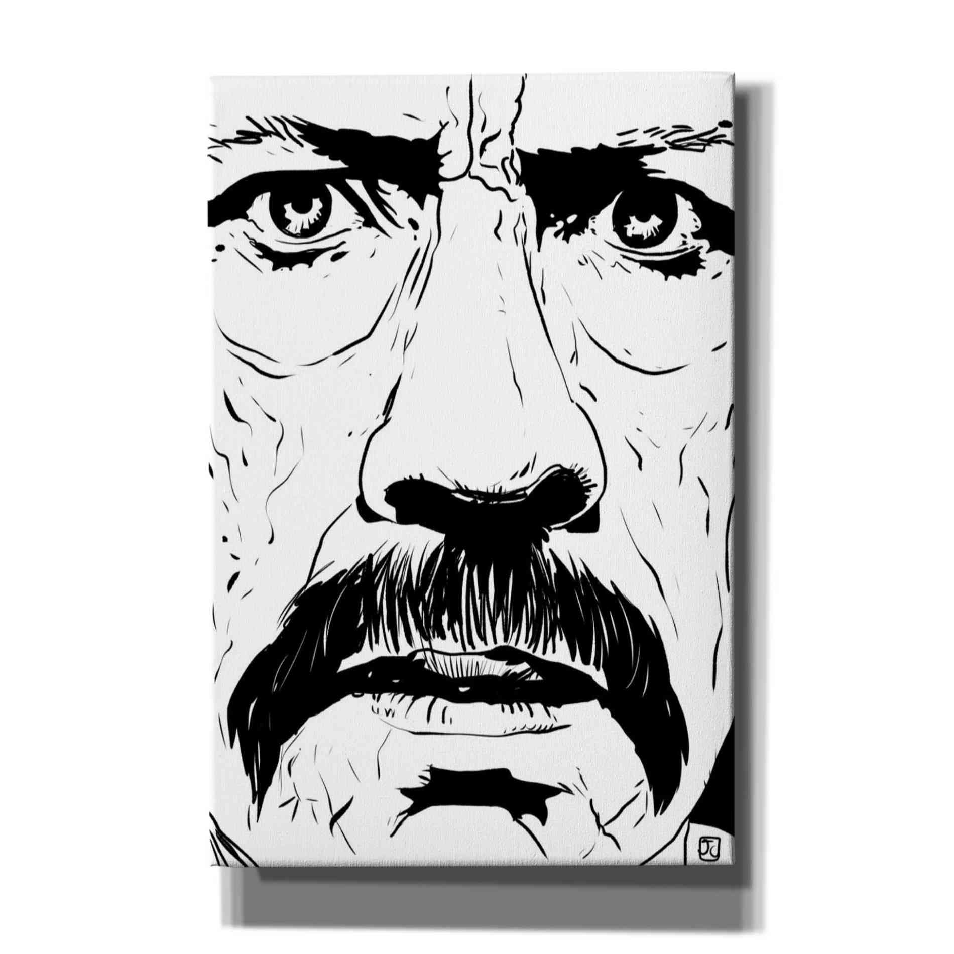 'Danny Trejo 2' by Giuseppe Cristiano, Canvas Wall Art