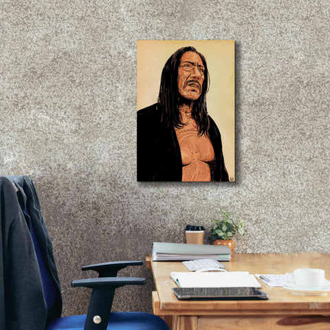 Image of 'Danny Trejo' by Giuseppe Cristiano, Canvas Wall Art,18 x 26