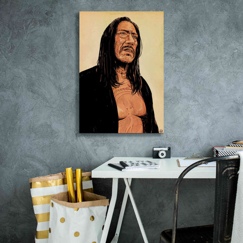 Image of 'Danny Trejo' by Giuseppe Cristiano, Canvas Wall Art,18 x 26