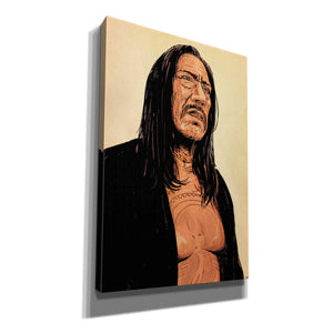 'Danny Trejo' by Giuseppe Cristiano, Canvas Wall Art