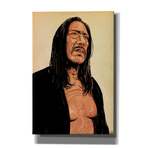 'Danny Trejo' by Giuseppe Cristiano, Canvas Wall Art