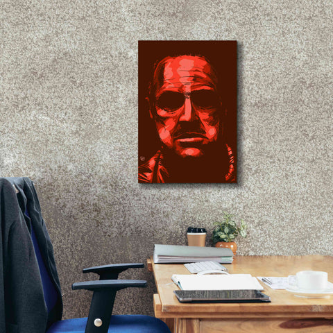 Image of 'Don Vito Corleone' by Giuseppe Cristiano, Canvas Wall Art,18 x 26