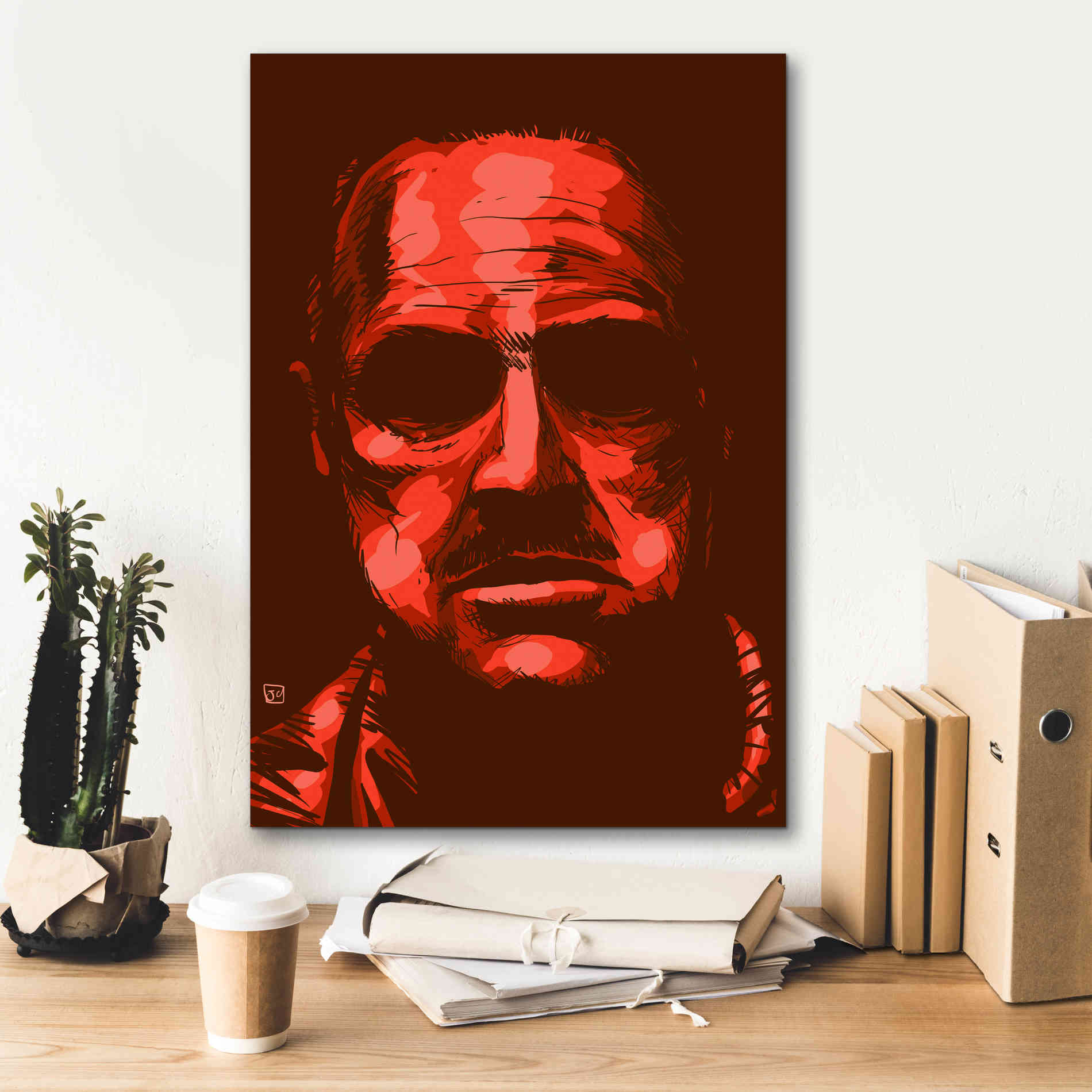 'Don Vito Corleone' by Giuseppe Cristiano, Canvas Wall Art,18 x 26