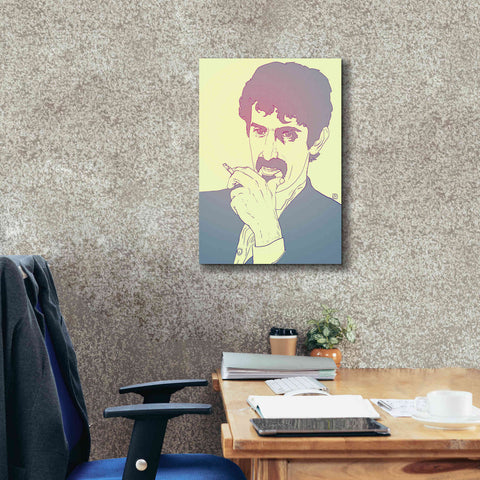 Image of 'Frank Zappa' by Giuseppe Cristiano, Canvas Wall Art,18 x 26